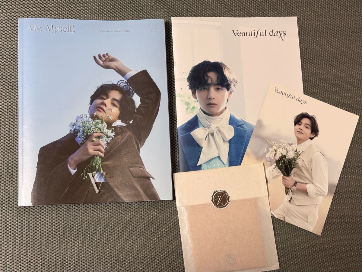 BTS V Photobook: Me, Myself, & V – Veautiful Days