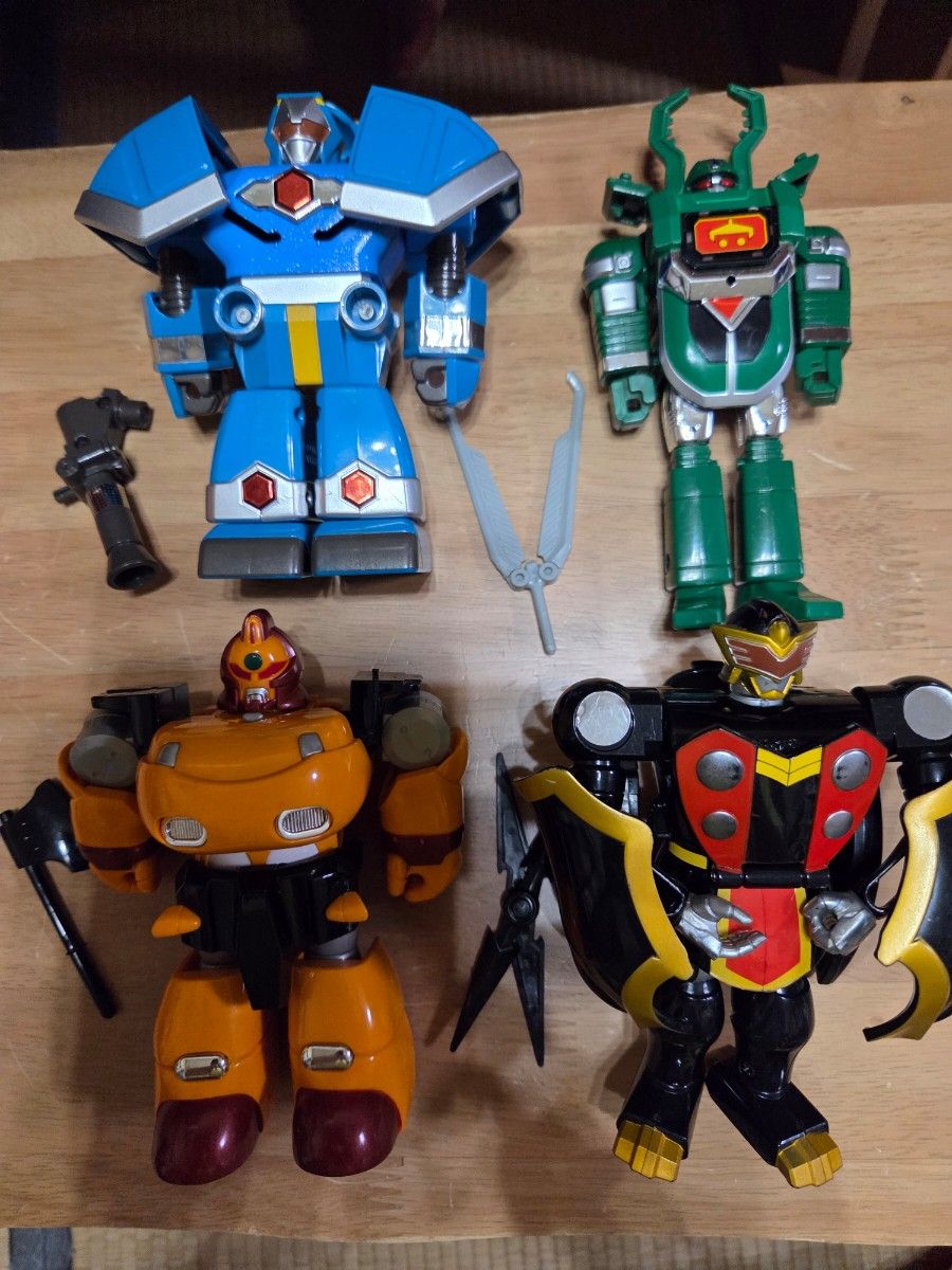 Tetsuwan Detective Robotak Kwazilo Turtle Rock Cabados Darklow Super Change Series