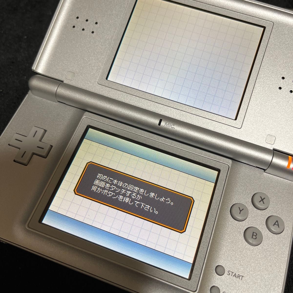 任天堂 Nintendo DS Lite 主机 光泽银色 已确认正常运作