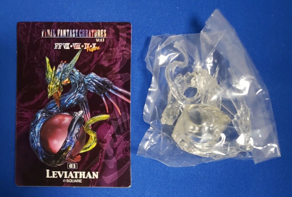 FF Creatures Vol. 1 Leviathan Clear Version, Unopened, Rare Item