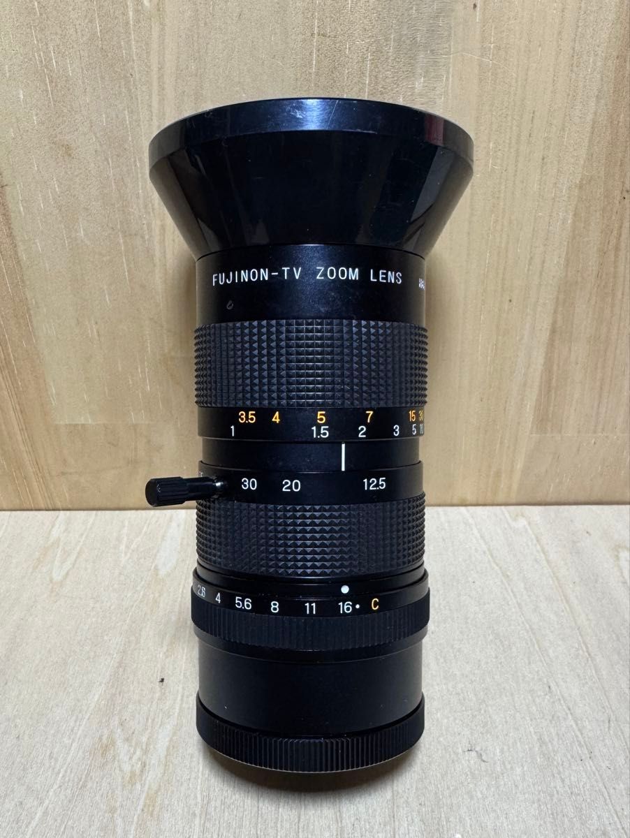 (Unverified Junk Item) FUJINON-TV ZOOM LENS 12.5-75mm Zoom Lens with Extras