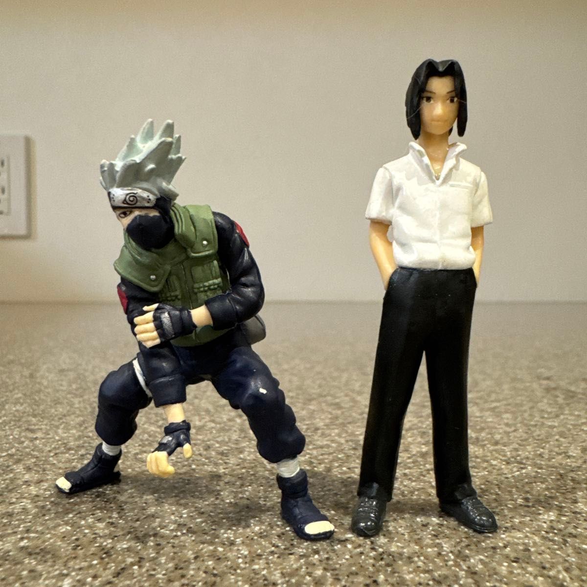 【Contemporary】 NARUTO Naruto Mini Figure 2-Pack: Hatake Kakashi / Uchiha Sasuke - Ninja Shape Collection - Collectible Figures - Premium Toy