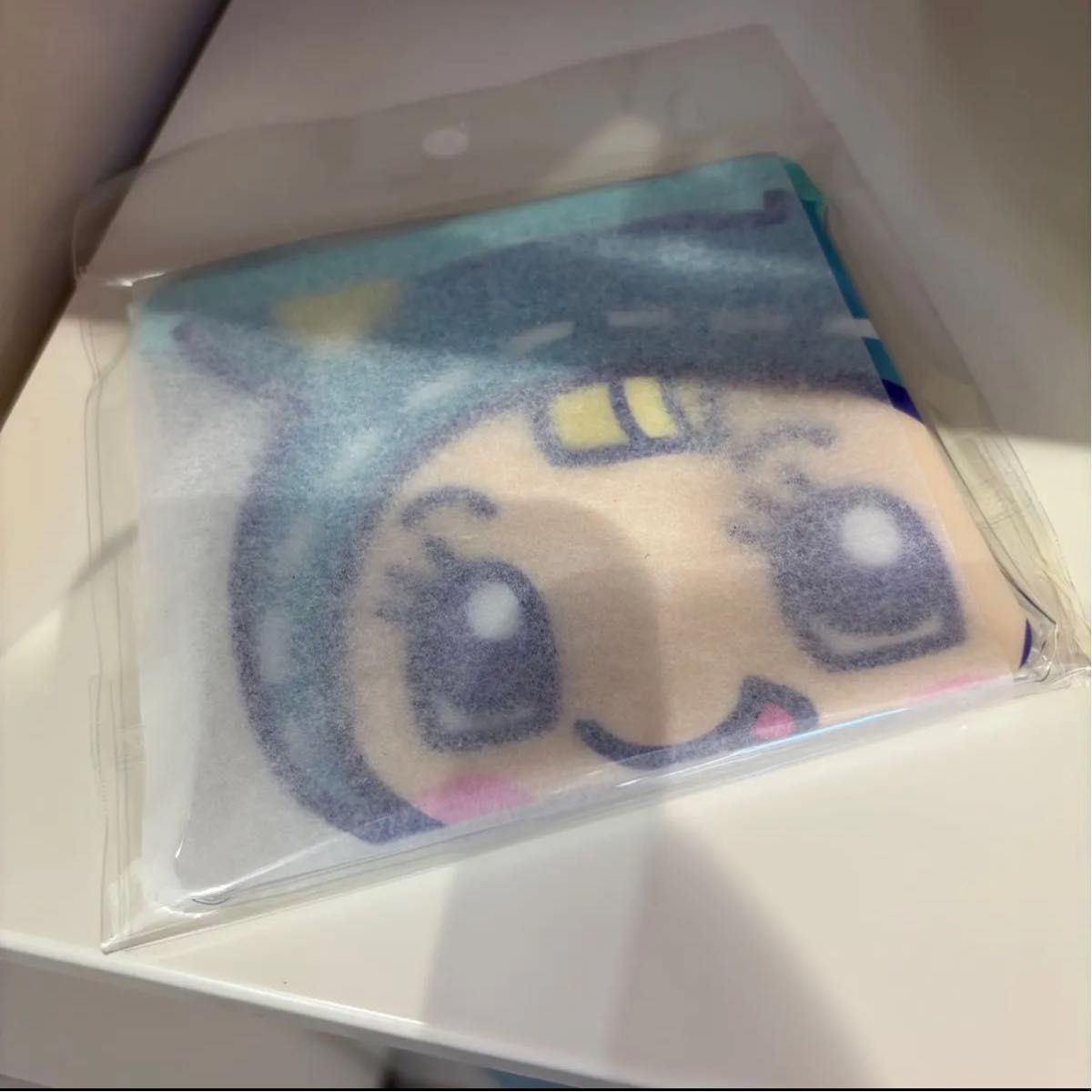 Mezzo Piano Narumiya Characters Blue Berie-chan Clear Flat Pouch Narumiya Happy Park