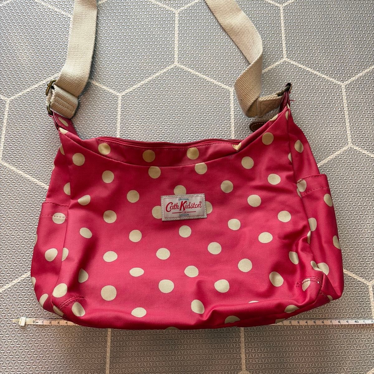 Cath Kidston Shoulder Bag Pink Dot Pattern