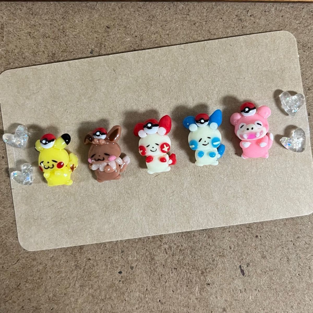 3D Nail Parts [Cute Ball-Topped Itanail]