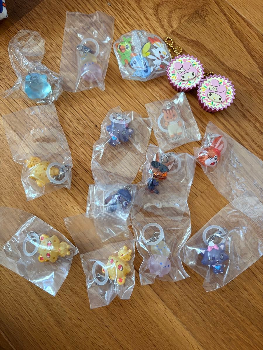 Mejirushi Accessories Bundle Sale, Set of 13, Sanrio, Pokémon, etc.