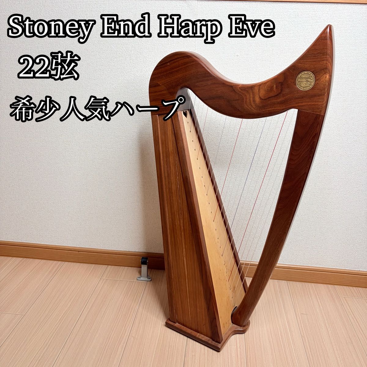 Stoney End Harp Eve 22弦 竖琴 超美品 稀有