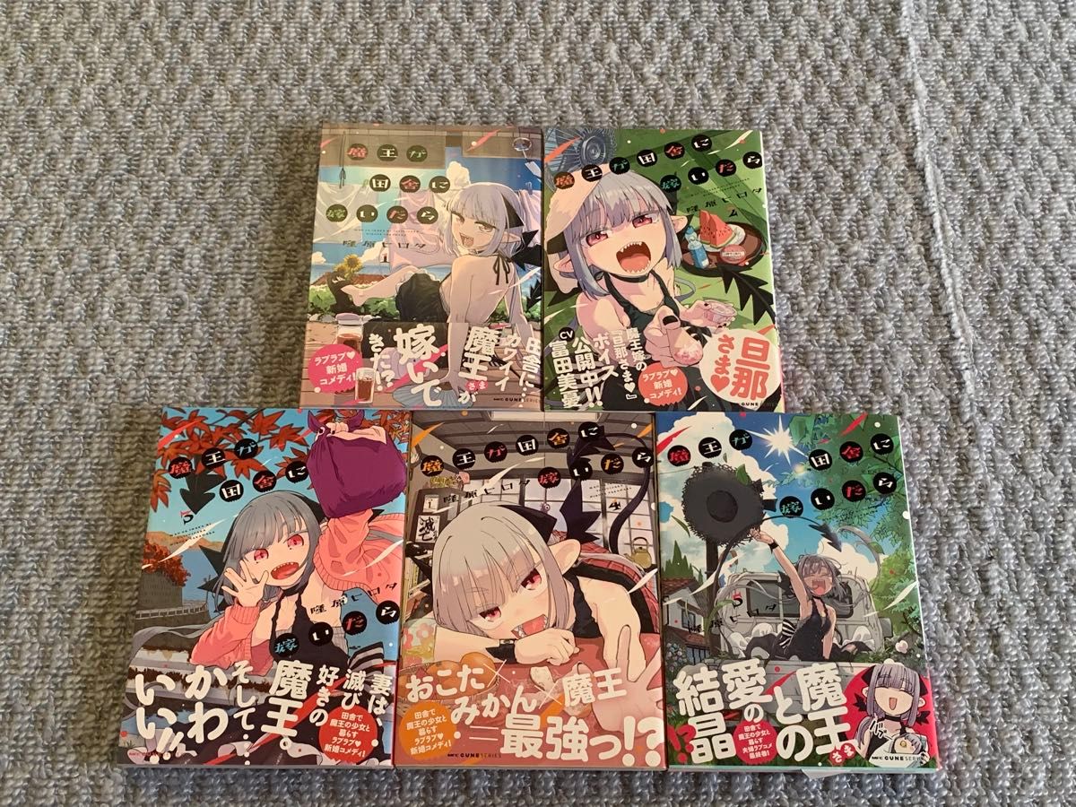If the Demon Lord Marries into a Rural Village 1-5 Volume Set