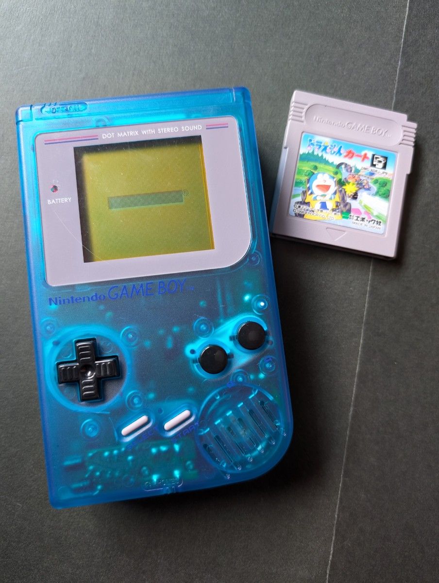 ●Price Reduced ● Exterior Brand New ● Functionality Confirmed ● Game Boy Bros. Clear Blue Nintendo GAMEBOY Game Boy Blue