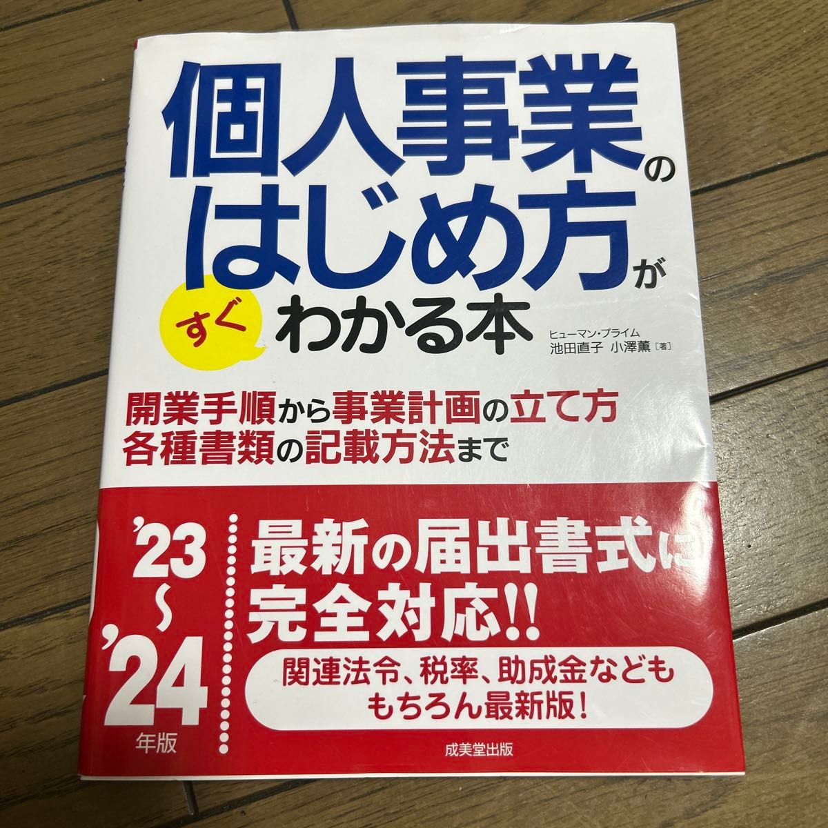 How to Start a Business Right Away: 2023-2024 Edition, Seibido Shuppan