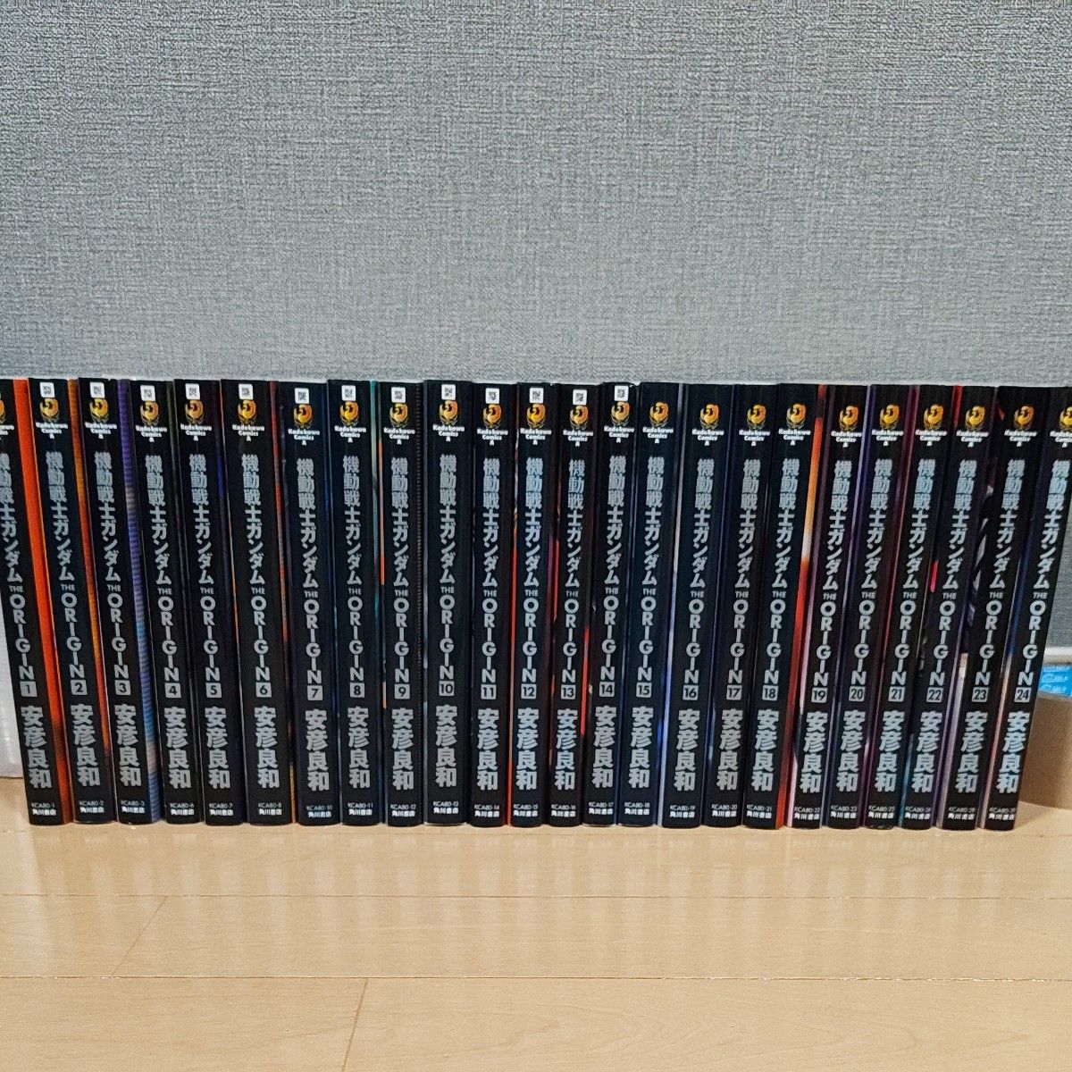 Mobile Suit Gundam THE ORIGIN Full Set of 24 Volumes
