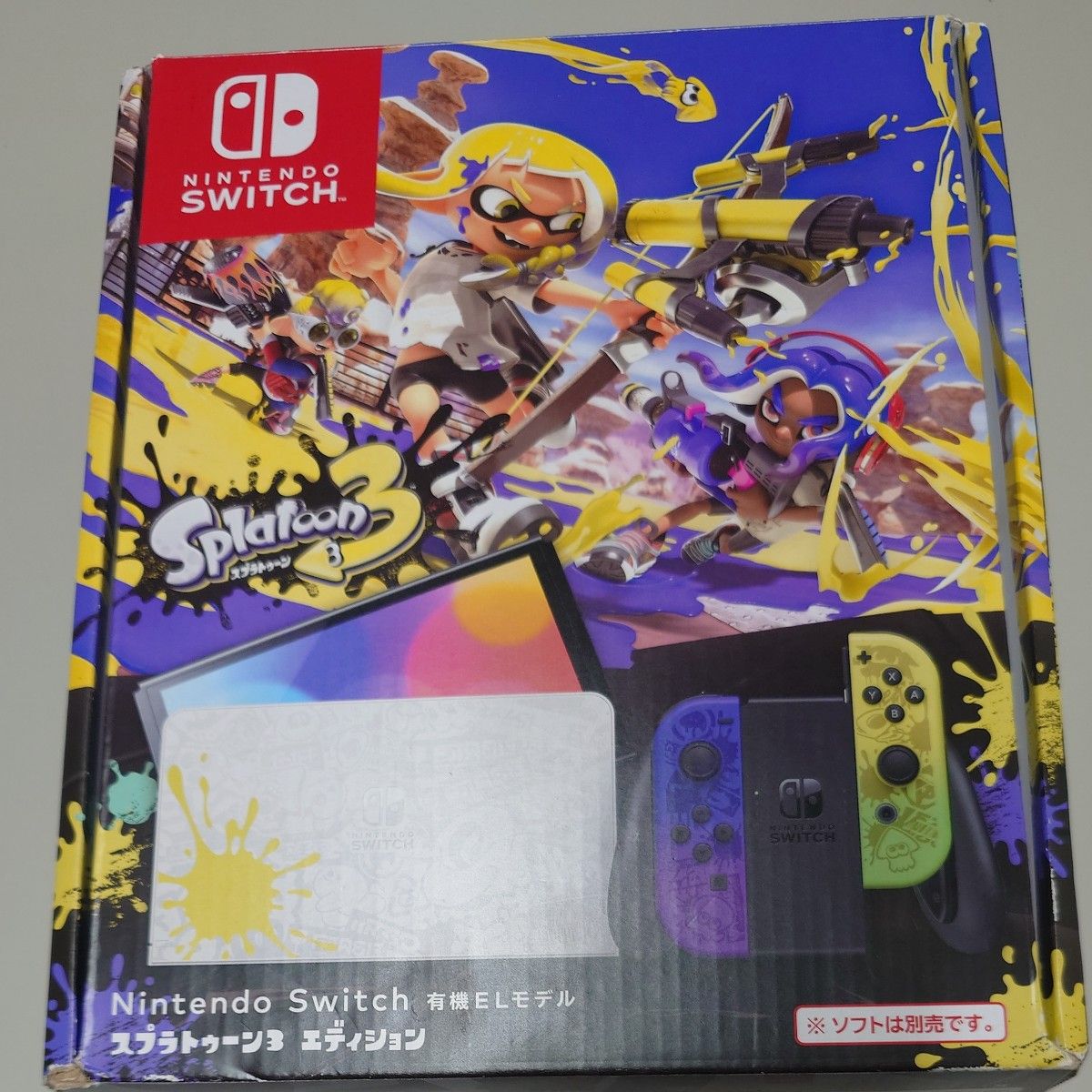 Nintendo Switch有机EL模型splaton 3版